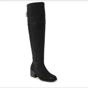Cathy Over‎ the Knee Suede Leather Riding Boot 6.5